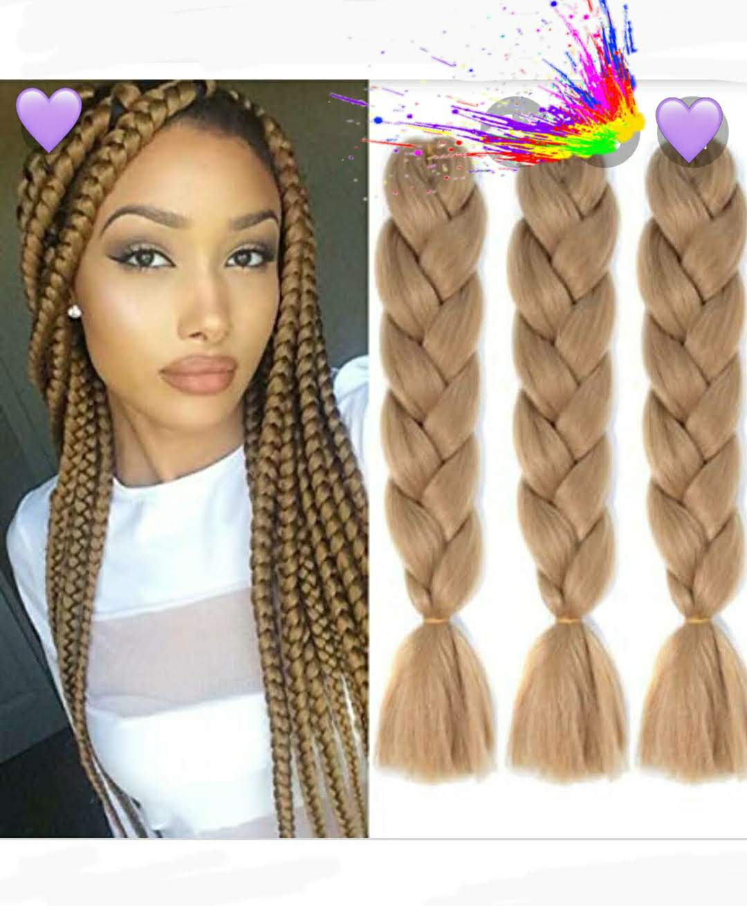 Impression Super Bulk Braids (86" long)
