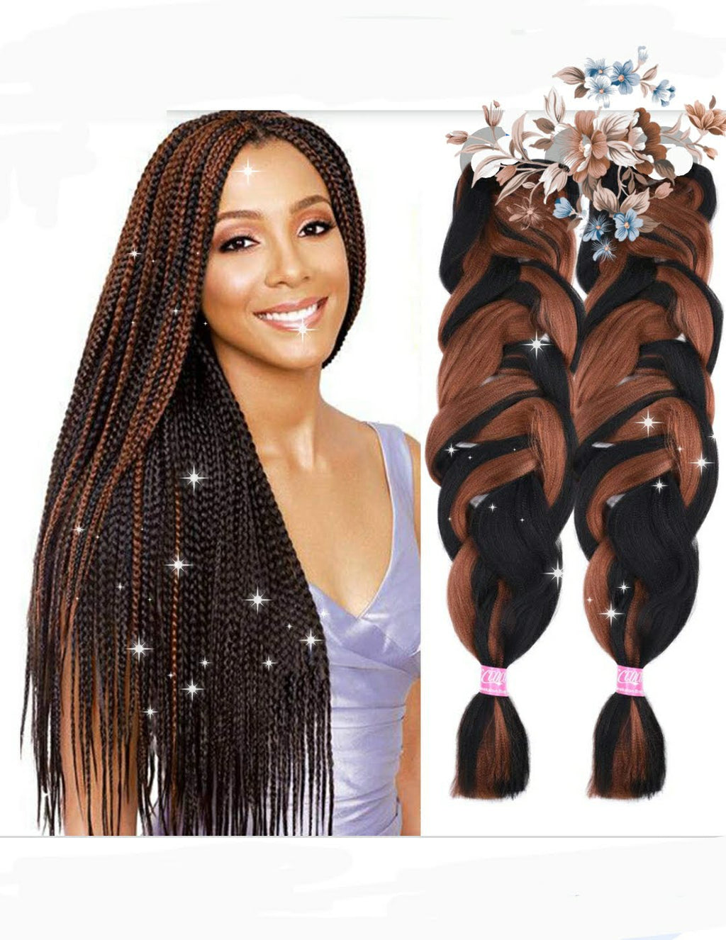 Impression Super Bulk Braids (86" long)