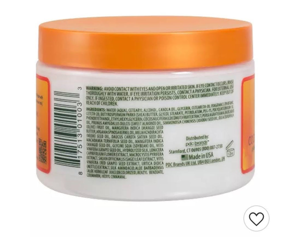 Cantu Shea Butter for Natural Hair Coconut Curling Cream 340g