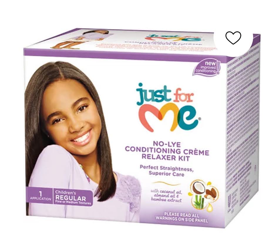 Just for Me No-Lye Conditioning Cream Relaxer Kit