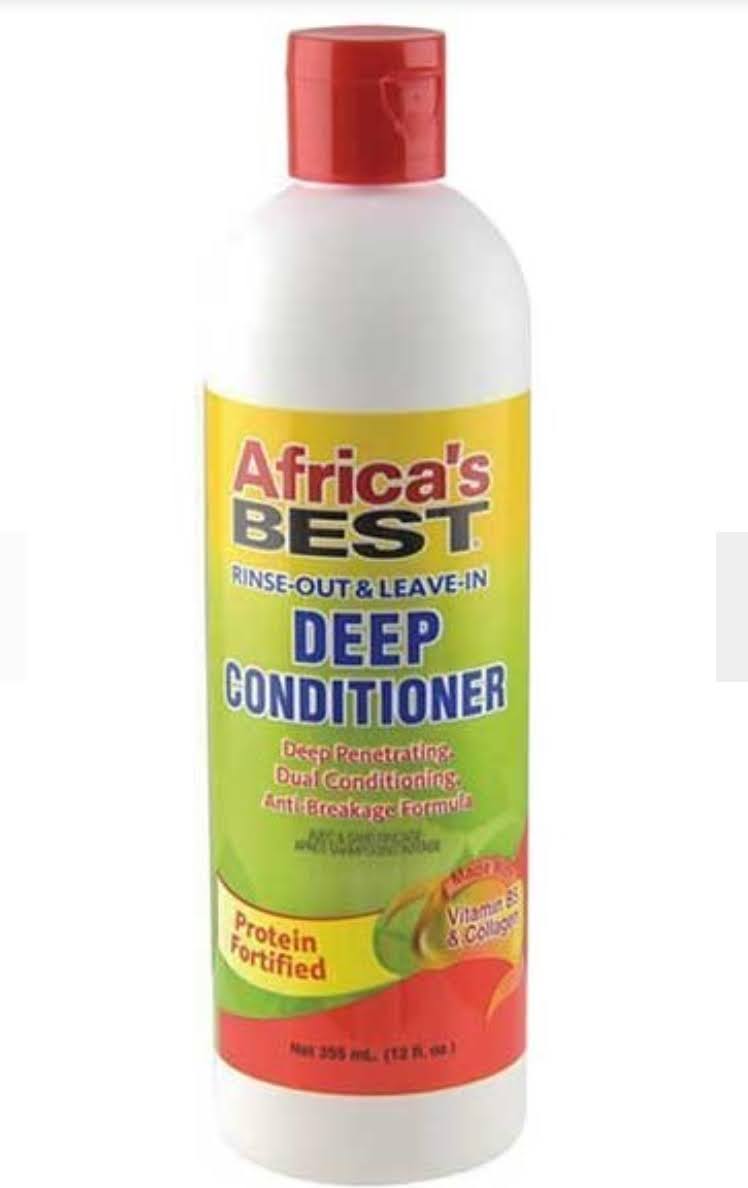Africa Best Rinse-out & Leave-in Deep Conditioner 12oz.