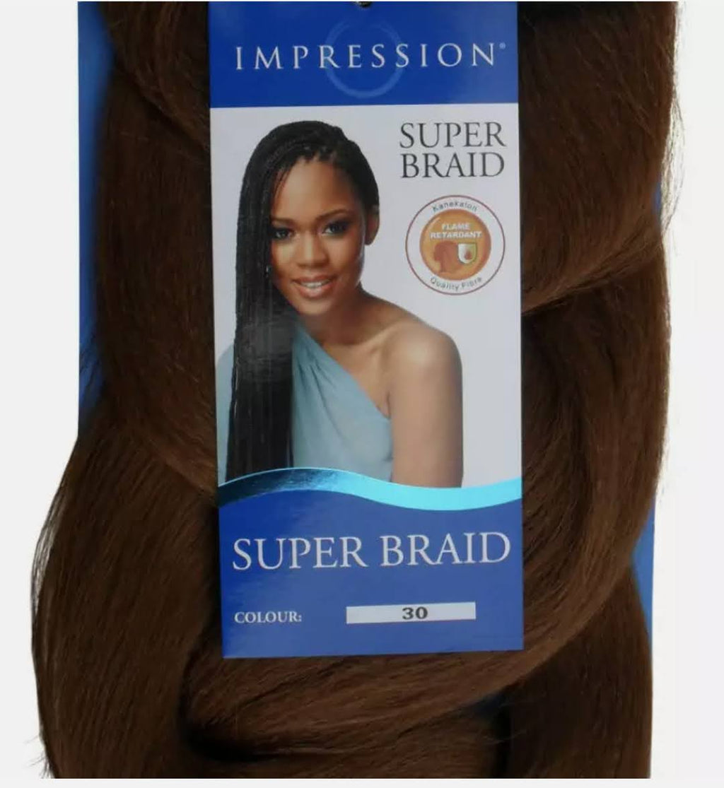 Impression Super Bulk Braids (86" long)