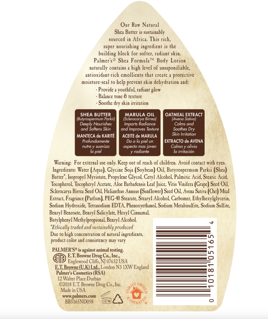 Palmer's Shea Butter Formula Lotion
