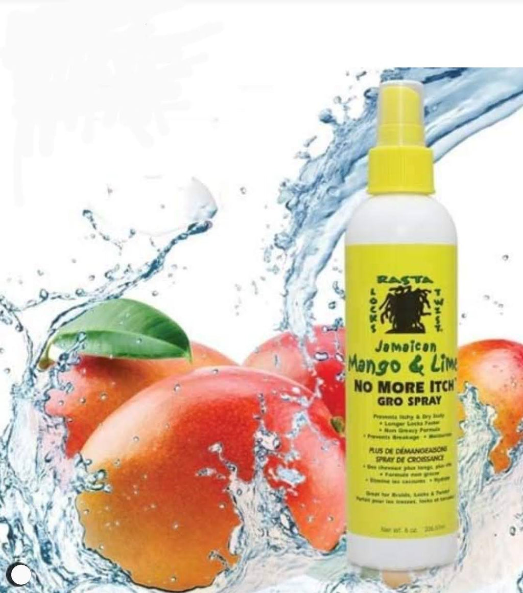Jamaican Mango and Lime Itch No More Spray (Mentholated Maximum Relief) 8oz. (237ml)