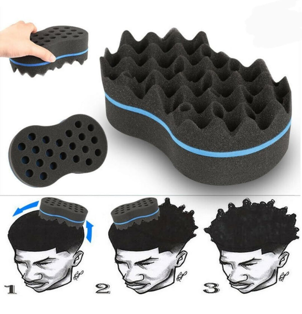 Double Sided Twist and Curl Sponge (large)