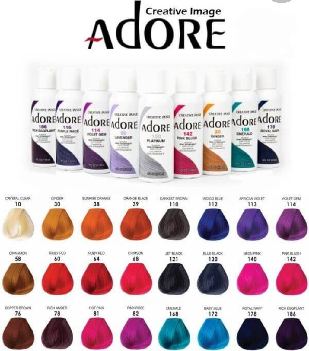 Creative Image Adore Semi-permanent Hair Colour 100ml