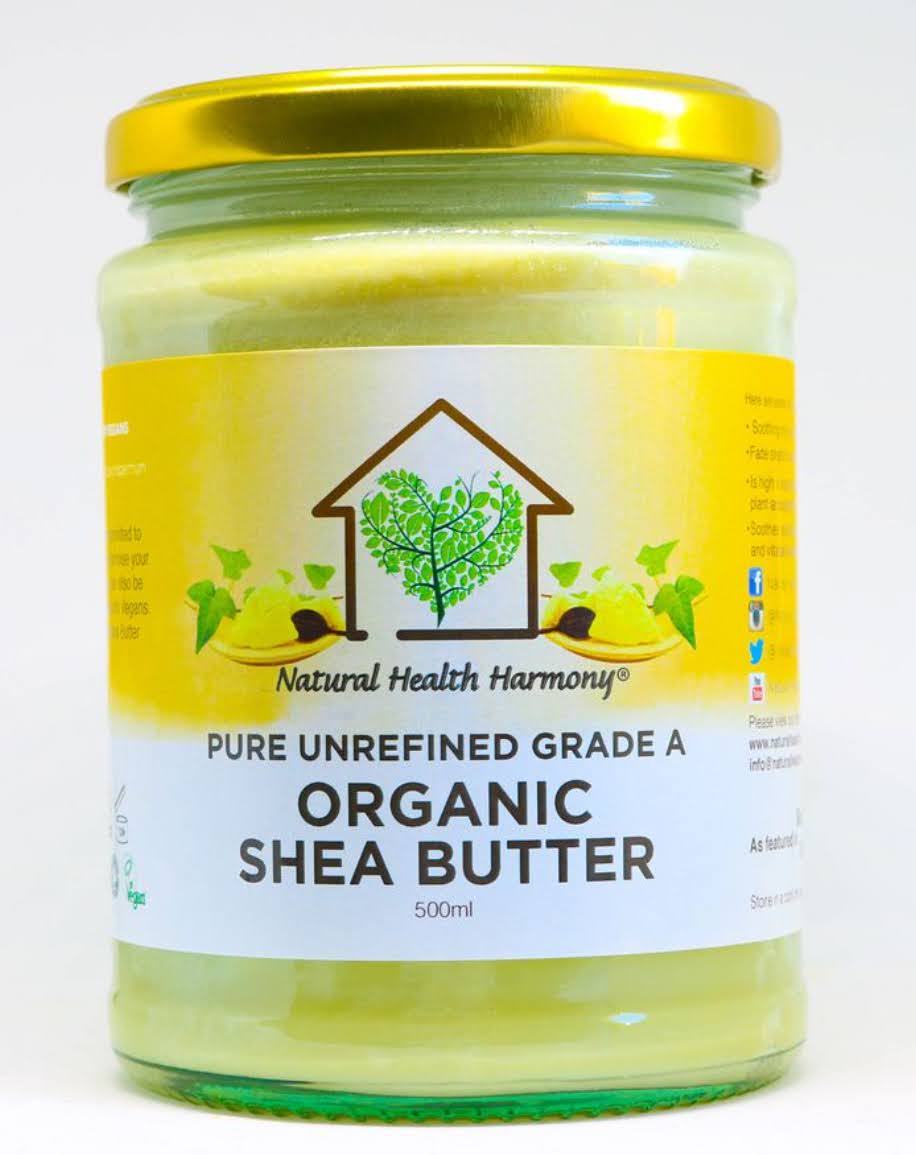 Natural Health Harmony Organic Shea Butter 500g
