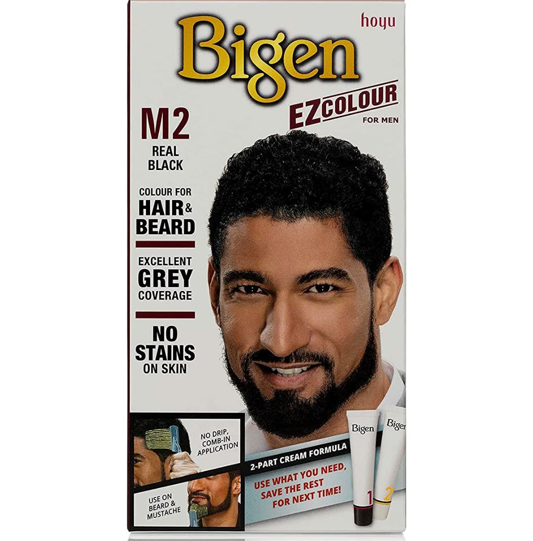 Bigen EZ Colour for Hair & Beard M2 (Real Black)