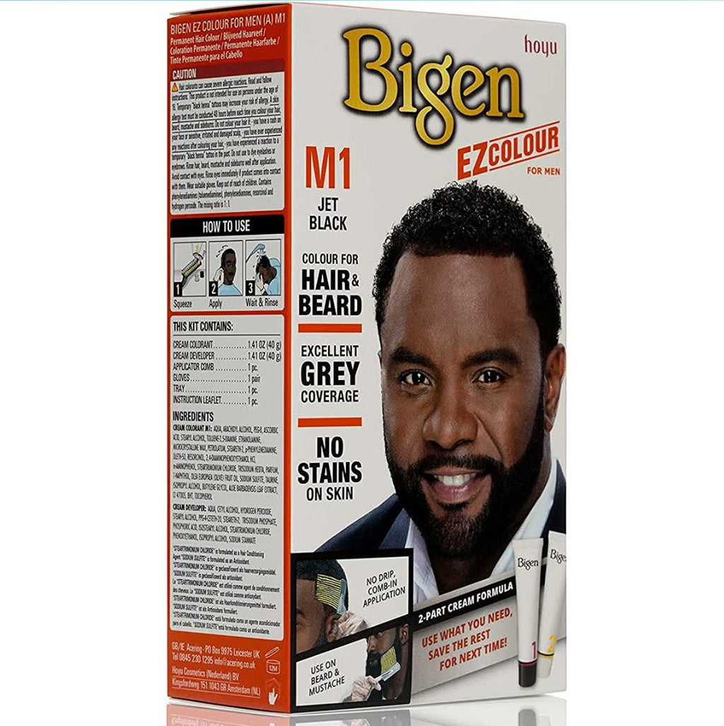 Bigen EZ Colour for Hair & Beard M1 (Jet Black)