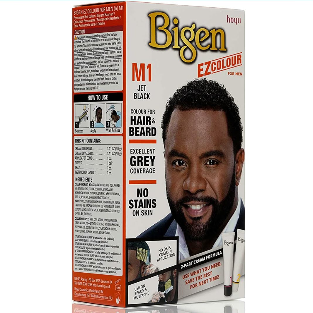 Bigen EZ Colour for Hair & Beard M1 (Jet Black)