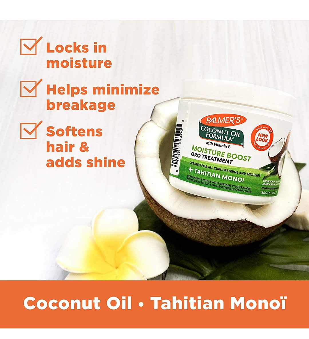 Palmer's Coconut Oil Hairdress 250g (8.8oz)