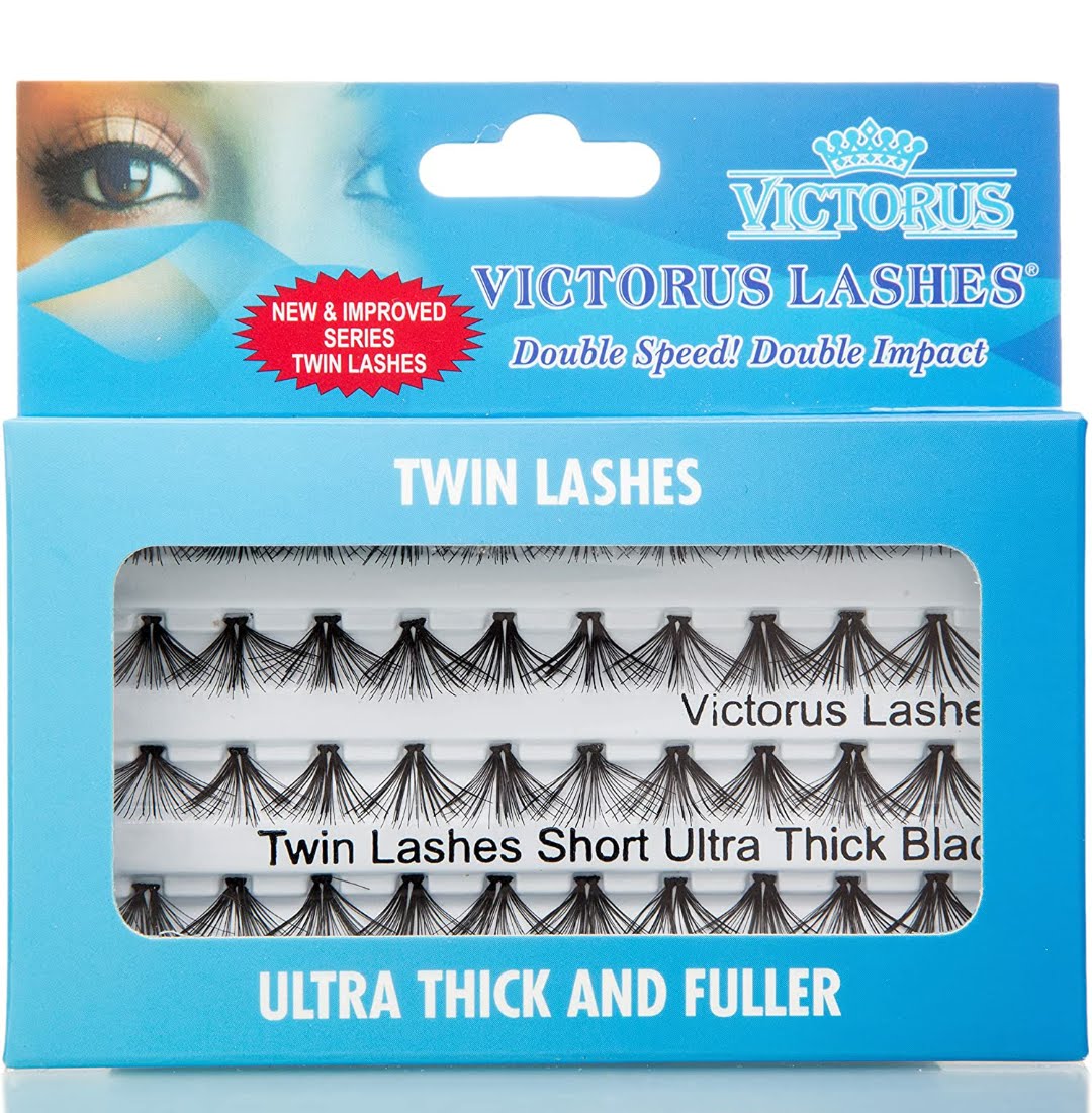 Victorious Lashes- (Twin Lashes) Short Ultra Thick Black