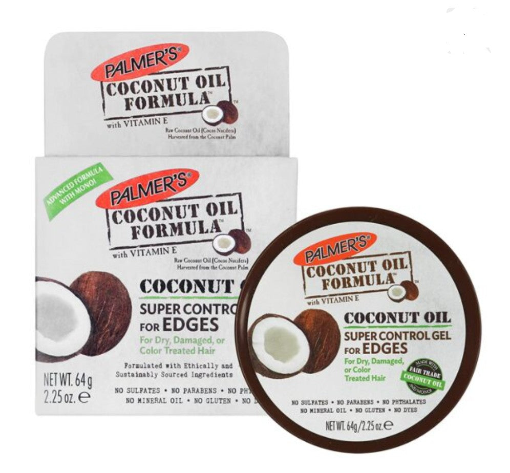 Palmer's Coconut Oil Formula Super Control Gel for Edges 64g (2.25oz)