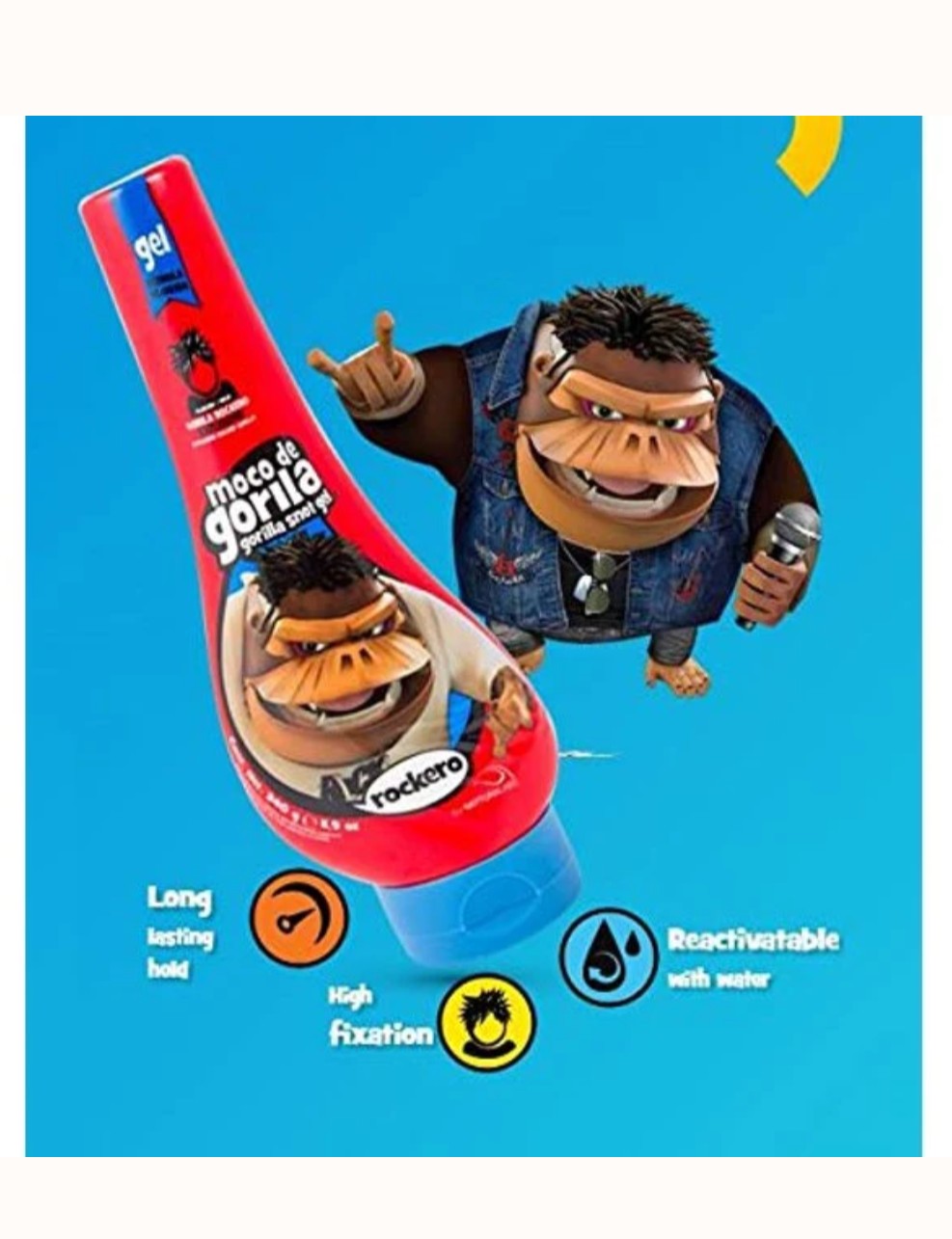Moco de Gorilla "Rockero" Snot Gel 11.9oz (red)