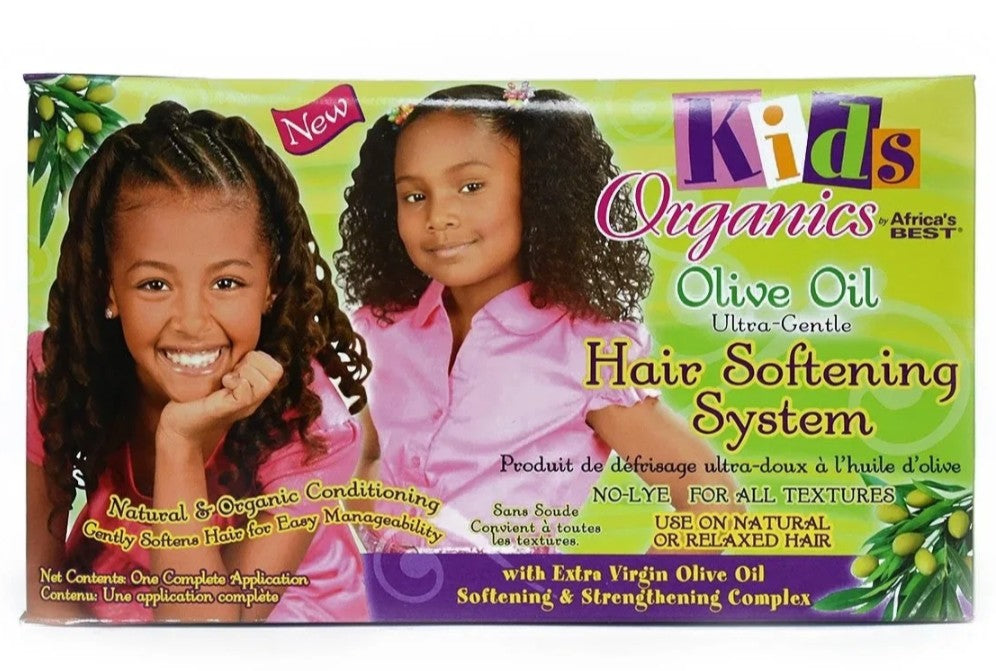 Africa Best Kids Organics Hair Softening Kit