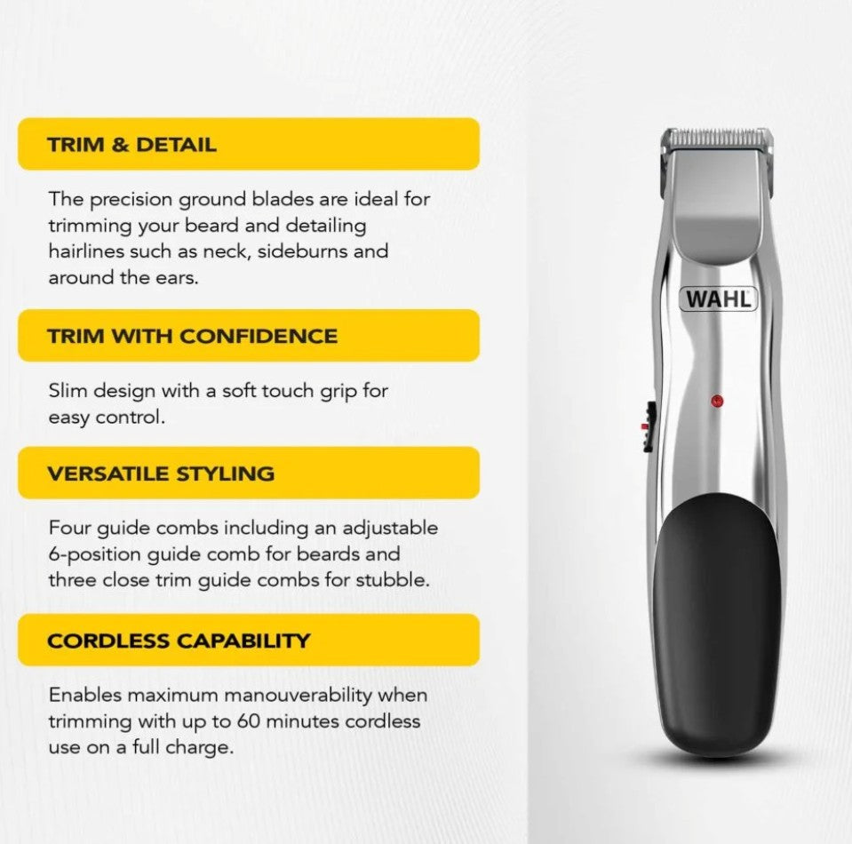 Wahl Groomsman Rechargeable Trimmer