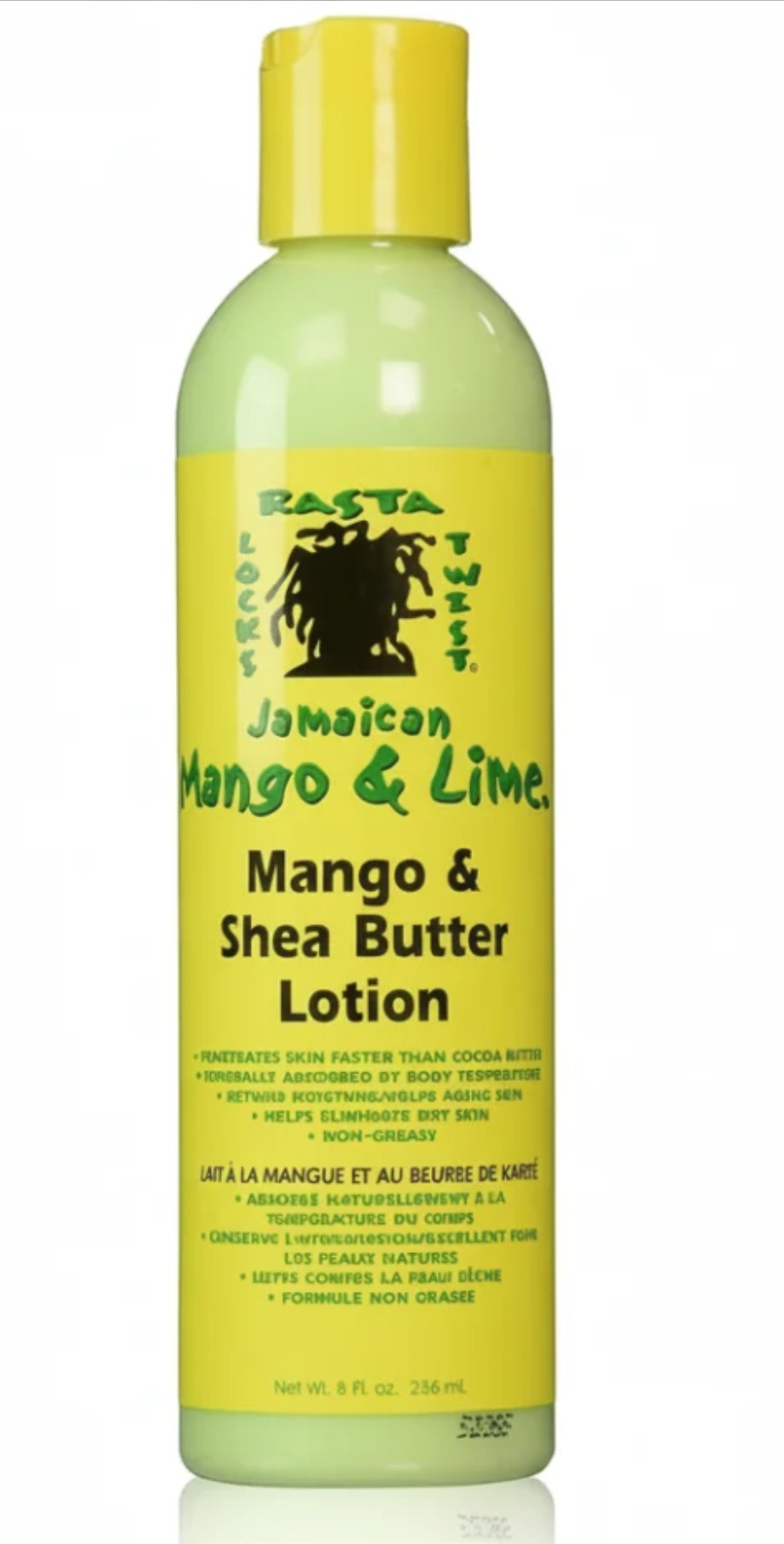 Jamaican Mango and Lime Mango and Shea Butter Lotion 8oz. (237ml)