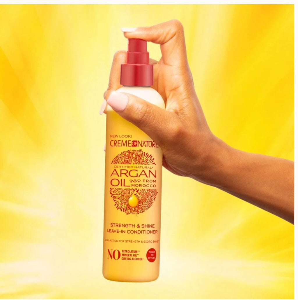 Creme of Nature Argan Oil Strength and Shine Leave-in Conditioner Spray 250ml