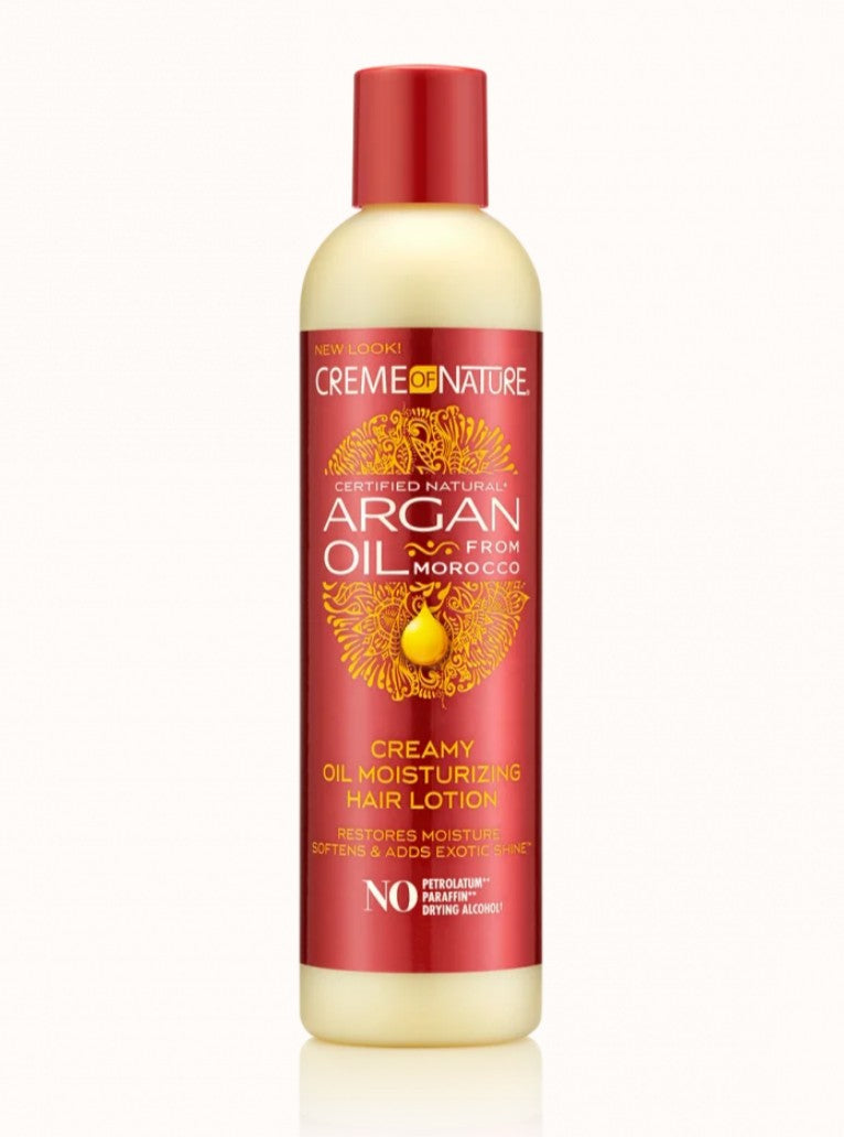 Creme of Nature Argan Oil Creamy Oil Moisturiser Hair Lotion 250ml