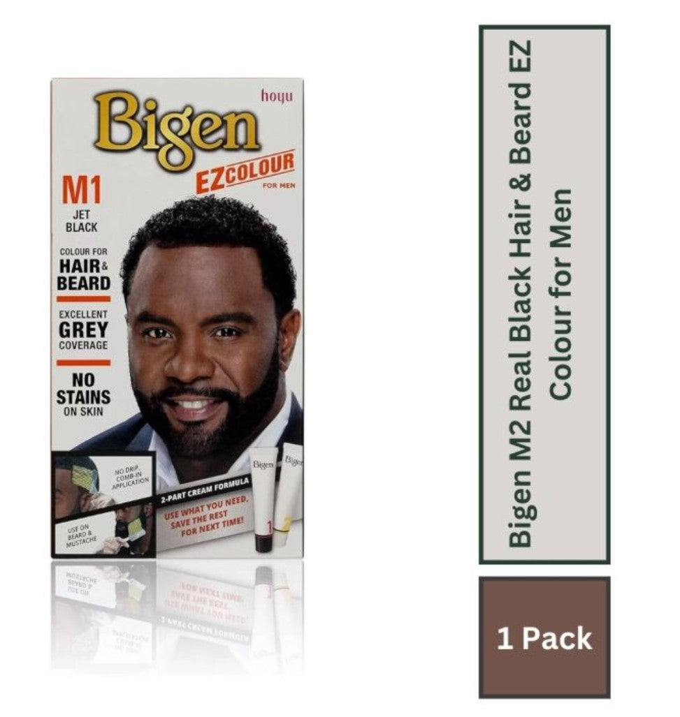 Bigen EZ Colour for Hair & Beard M1 (Jet Black)