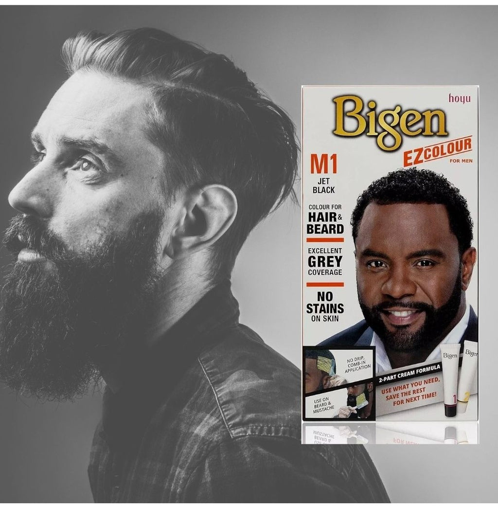 Bigen EZ Colour for Hair & Beard M1 (Jet Black)
