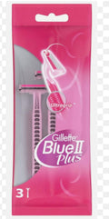 Gillette Blue 2 Plus Women Disposable Razor 3pk