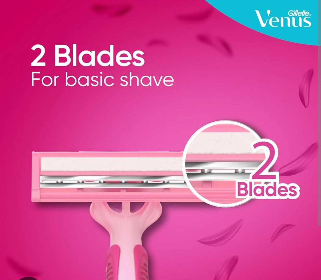 Gillette Blue 2 Plus Women Disposable Razor 3pk