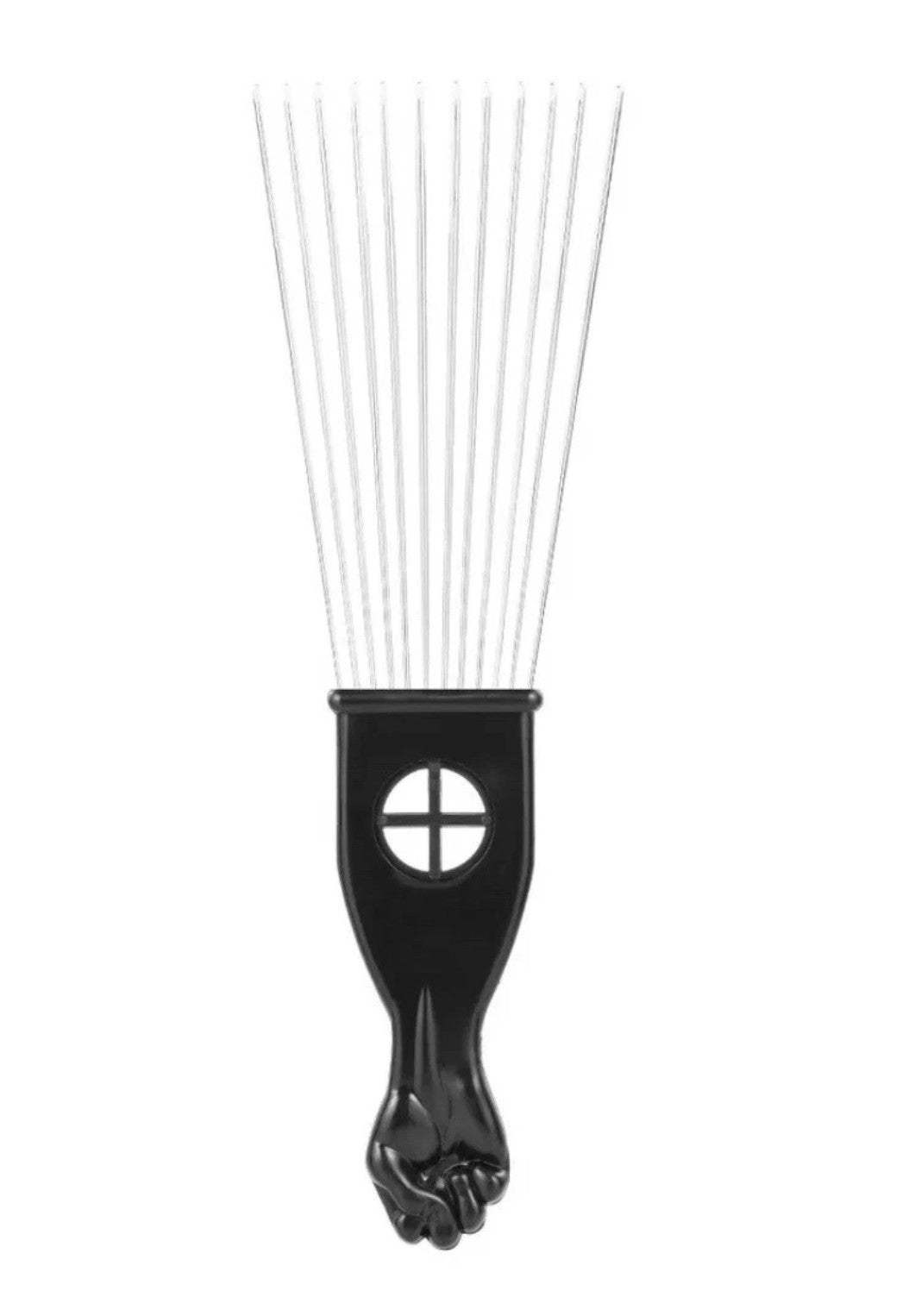 Metal Afro Fan Pik Comb (large)