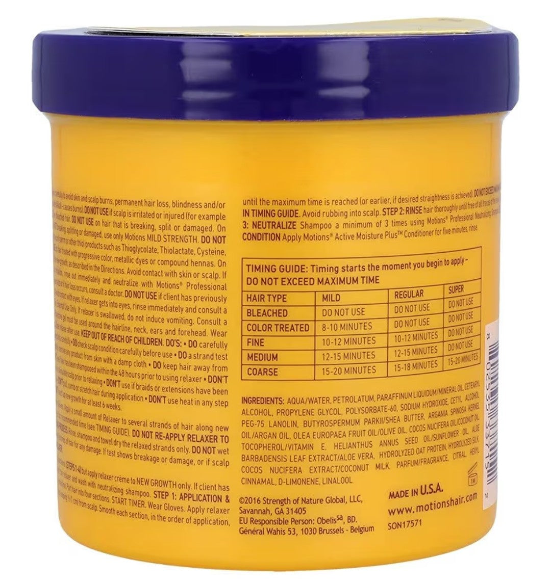 Motions Professional Smooth & Silken Relaxer Jar 15oz. (Super)