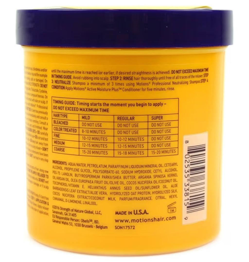 Motions Professional Smooth & Silken Relaxer Jar 15oz. (Super)