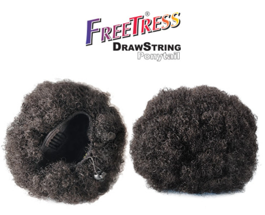 Freetress Drawstring Ponytail (Afro Puff 5") #2