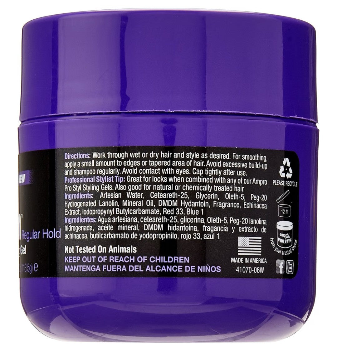 Shine 'n' Jam Conditioning Gel Regular Hold 113.5g/4oz (purple)