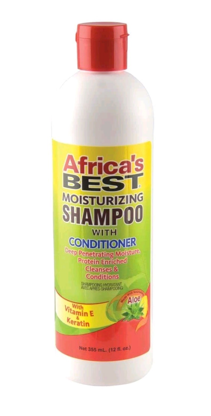 Africa's Best Moisturising Shampoo with Conditioner 12oz.