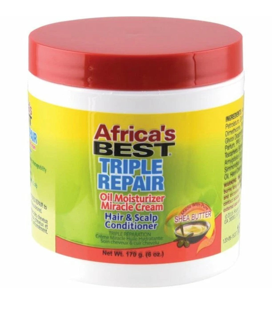 Africa's Best Triple Repair Oil Moisturiser Hair & Scalp Conditioner 170g