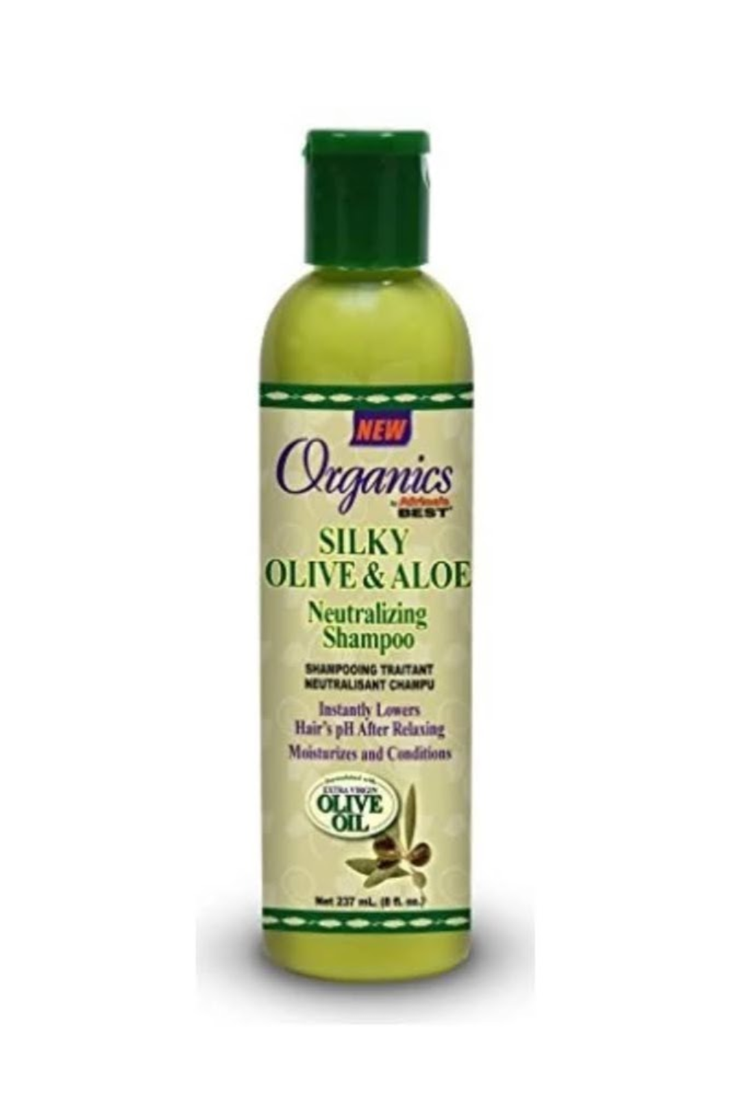 Africa's Best Organic's Silky Olive & Aloe Neutralising Shampoo 177ml