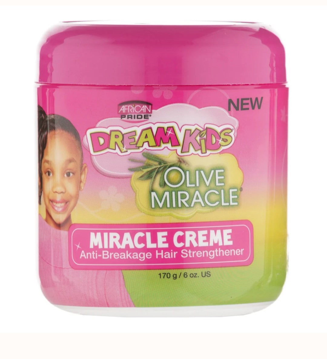 African Pride Dream Kids Olive Miracle Anti-breakage Hair Strengthener 170g