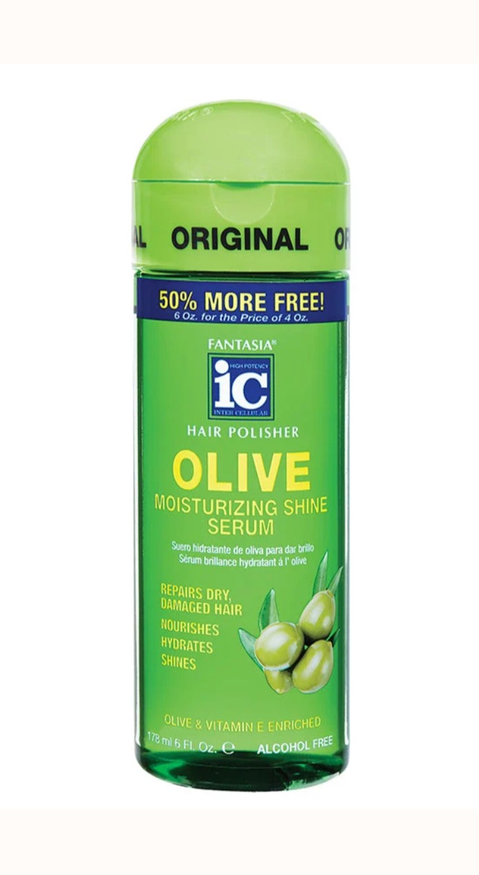 IC Fantasia Olive Moisturising Shine Serum 6oz/(178ml)