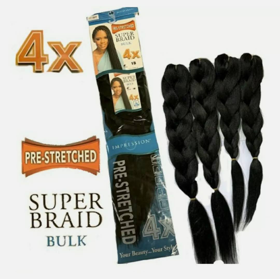 Impression Super Bulk Braids (86" long)