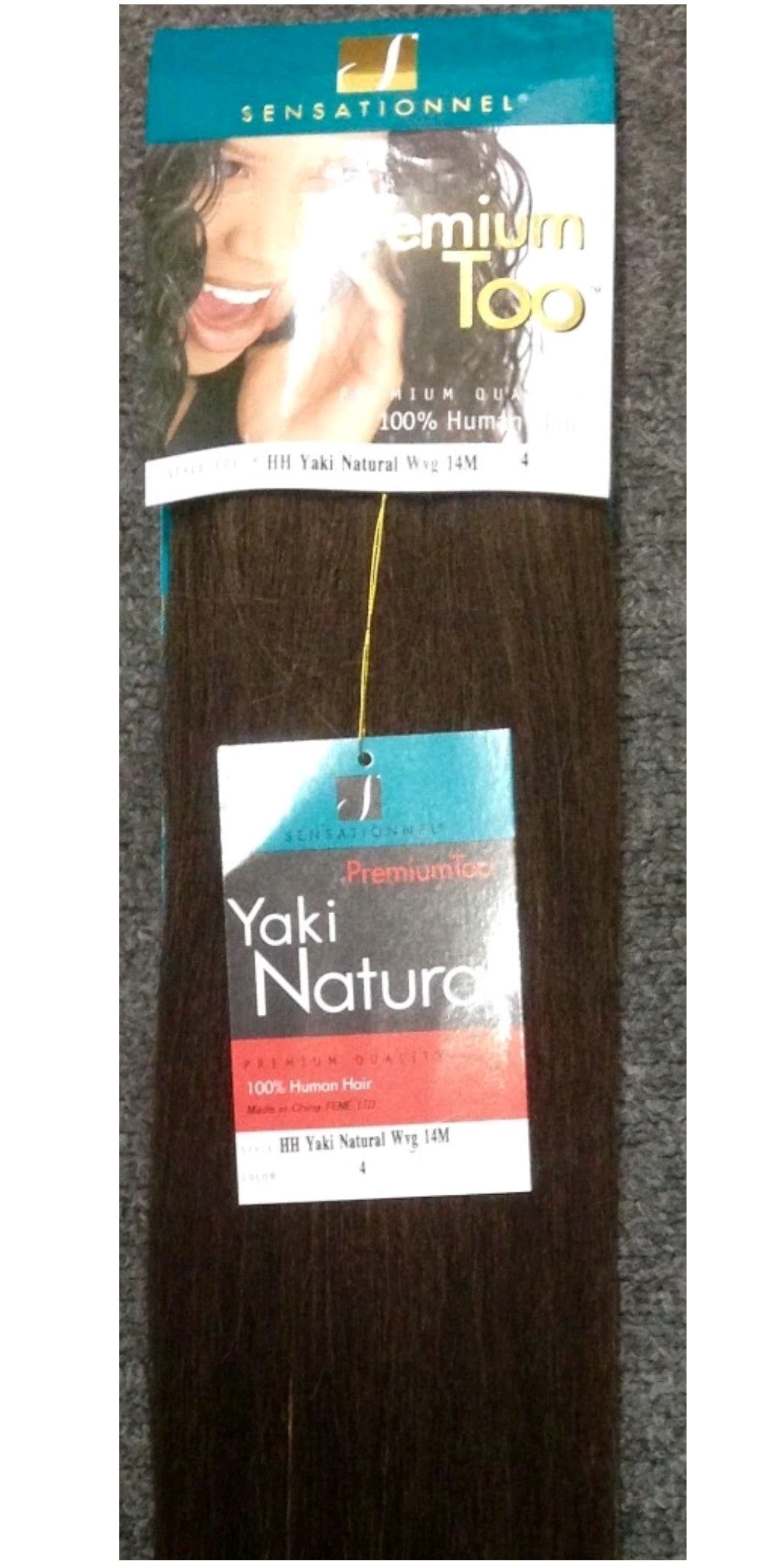 Premium Too Yaki Natural 100% Human Hair Weave