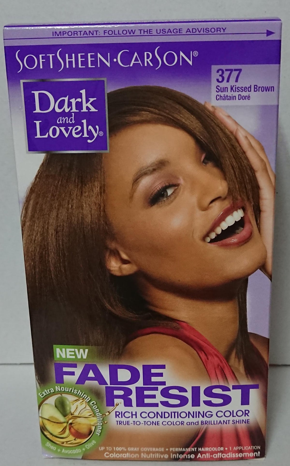 Dark and Lovely Hair Colour
